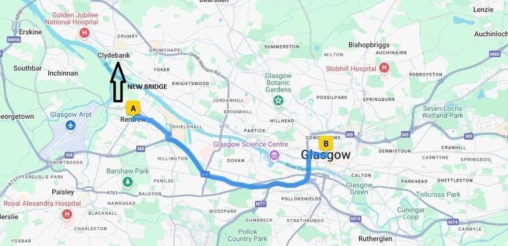 Glasgow Apartment Close To The Airport Renfrew Luaran gambar
